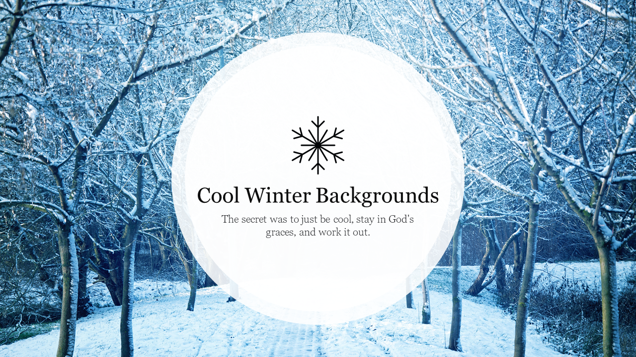 Cool Winter Backgrounds